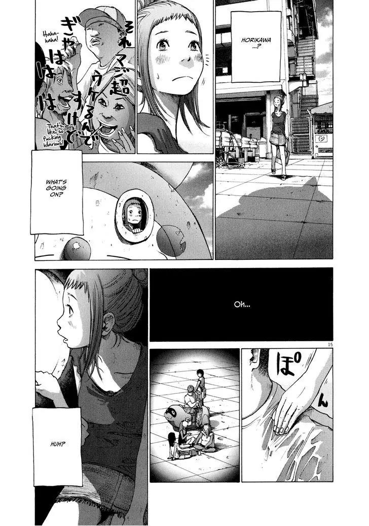 Sekai no Owari to Yoakemae Chapter 4.2 page 15 - Chapter 4.2: Sunday, 6:30 PM Part 2 - A Girl in the Brilliant World of a Boy's...