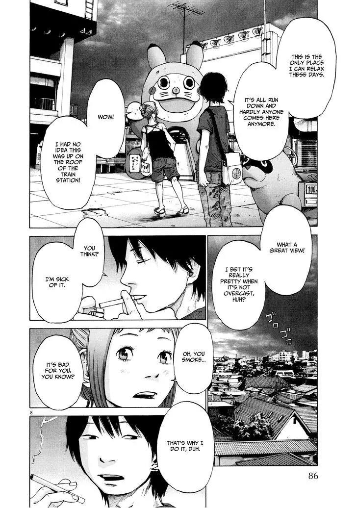 Sekai no Owari to Yoakemae Chapter 4.2 page 8 - Chapter 4.2: Sunday, 6:30 PM Part 2 - A Girl in the Brilliant World of a Boy's...