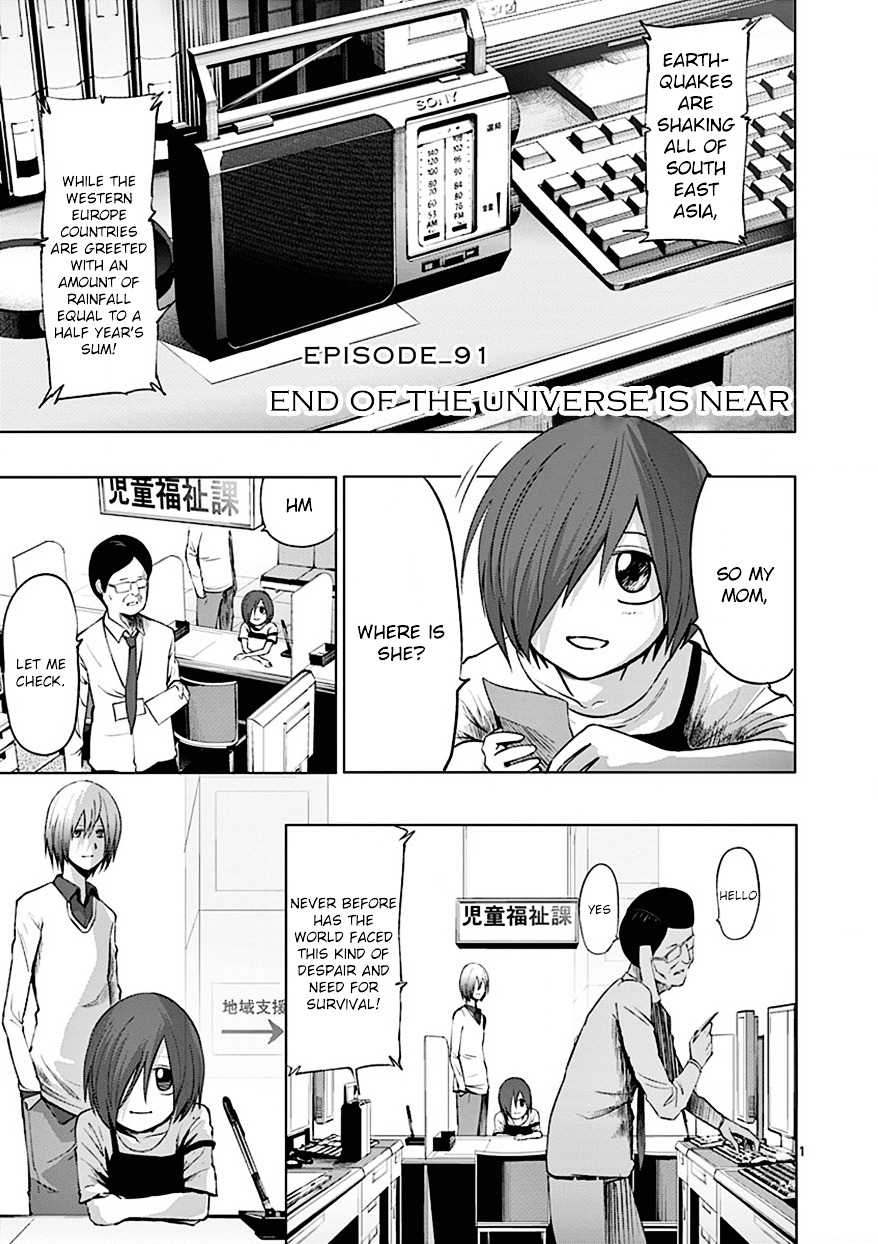 Sekai Oni Chapter 100 page 1 - Chapter 100 : Ep. 91 - End Of The Universe Is Near