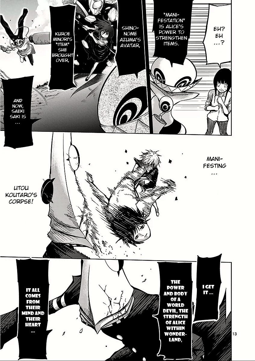 Sekai Oni Chapter 51 page 13 - Chapter 51 : Ep. 42 - The important "thing" to her