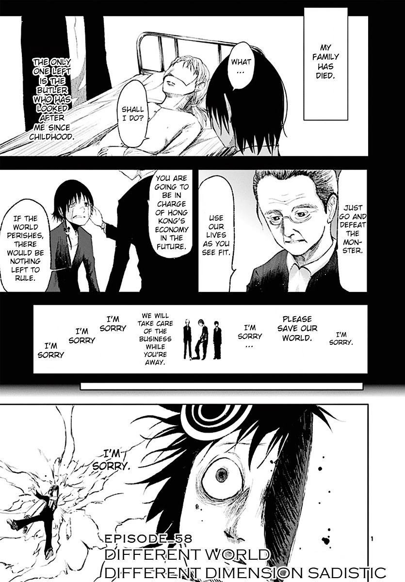 Sekai Oni Chapter 67 page 1 - Chapter 67 : Ep. 58 - Different World Different Dimension Sadistic
