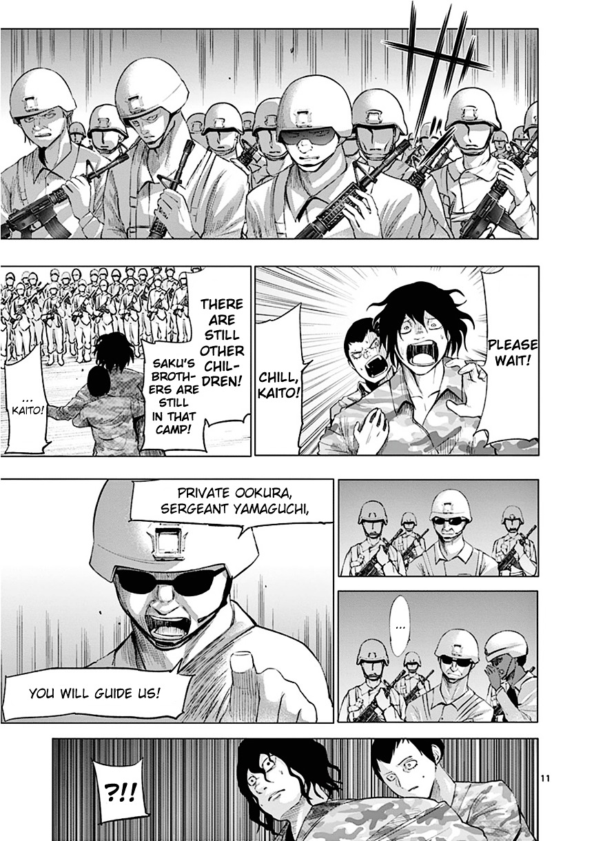 Sekai Oni Chapter 83 page 15 - Chapter 83 : Ep. 74 - Machine Gun And Final Particle