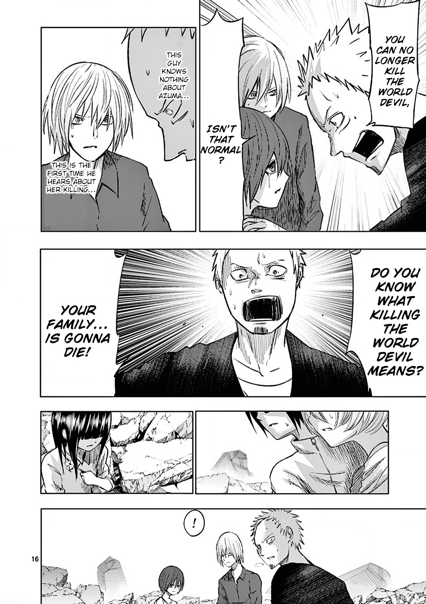 Sekai Oni Chapter 94 page 16 - Chapter 94 : Ep. 85 - Shinonome Azuma's Body Count