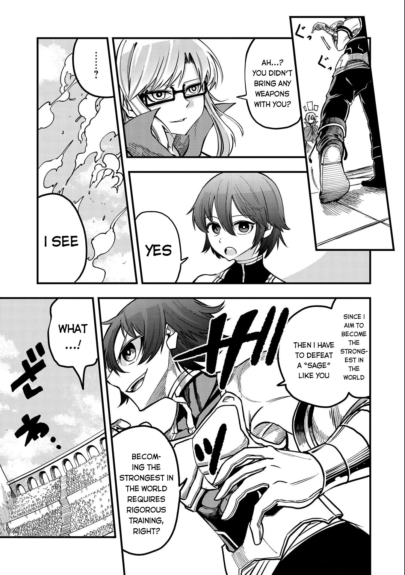 Sekai Saikyou no Doryokuka: Sainou ga (Doryoku) Datta no de Kouritsu Yoku Kikakugai no Doryoku o Shitemiru Chapter 9 page 6 - Chapter 9