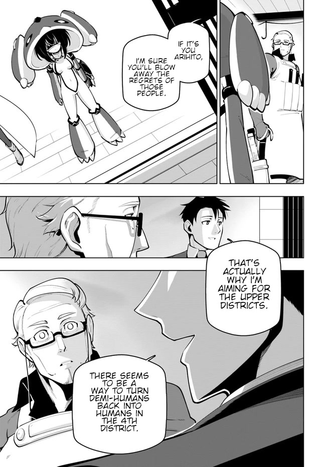 Sekai Saikyou no Kouei: Meikyuukoku no Shinjin Tansakusha Chapter 23 page 34 - Chapter 23: After the Battle