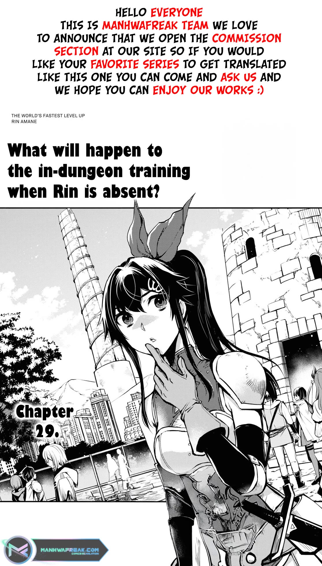 Sekai Saisoku no Level Up! Chapter 29 page 1 - Chapter 29