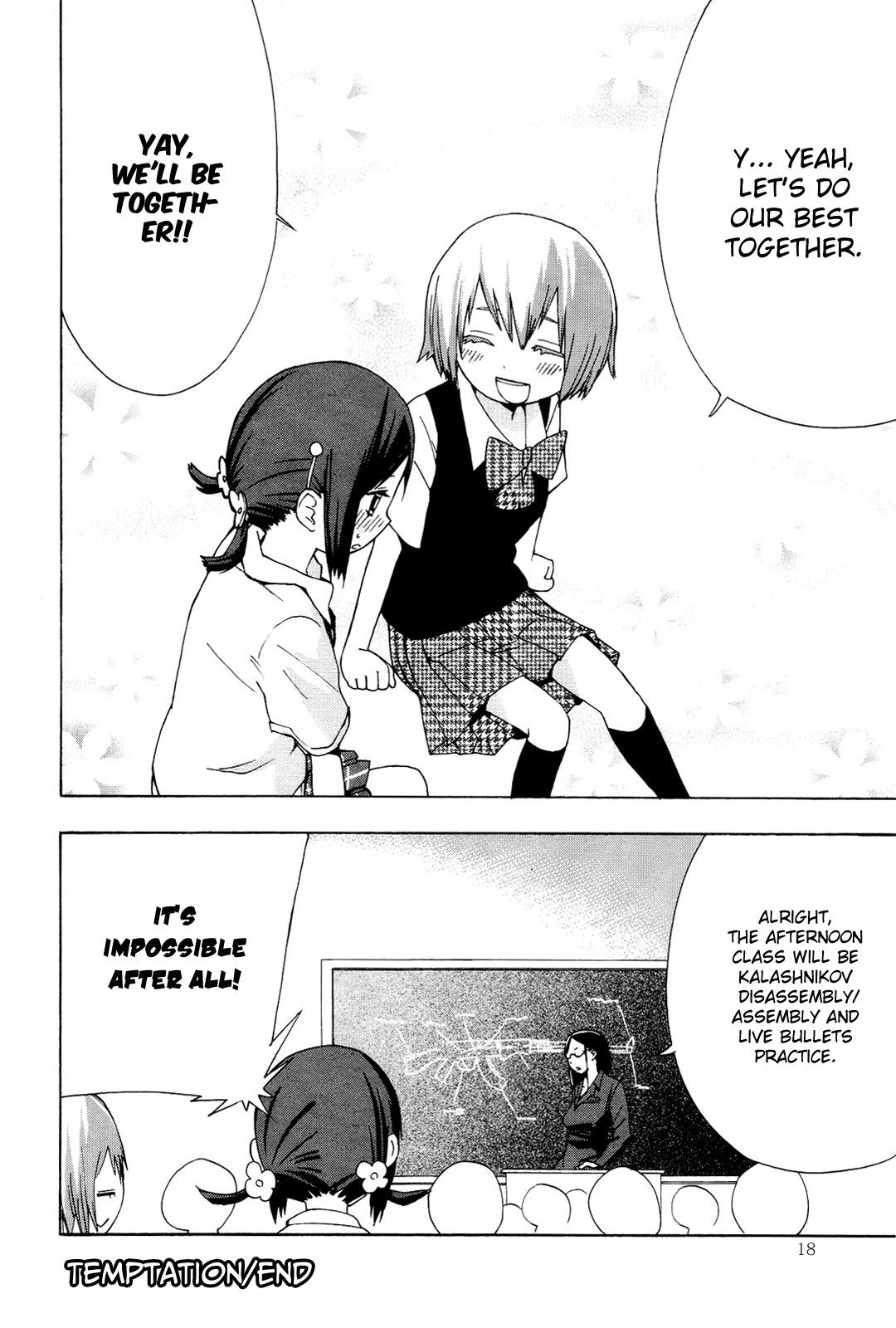 Sekai Seifuku Sekirara Jogakkan Chapter 1 page 20 - Chapter 1: Seduction