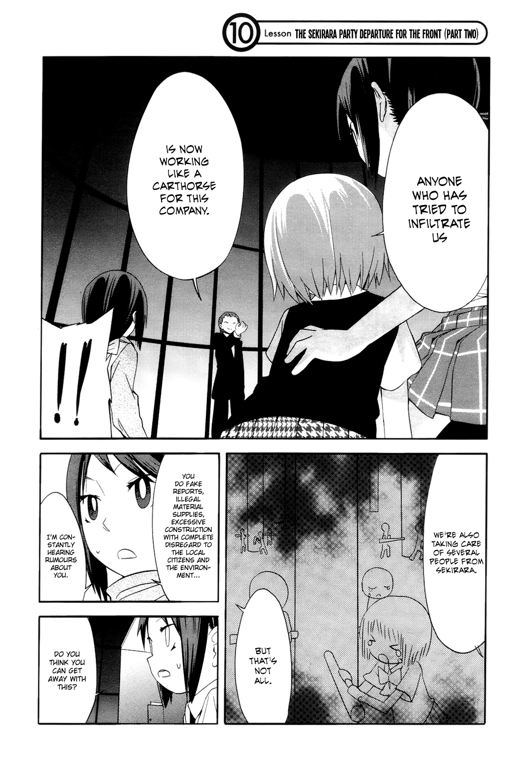 Sekai Seifuku Sekirara Jogakkan Chapter 10 page 3 - Chapter 10: The Sekirara Party Departure for the Front (II)