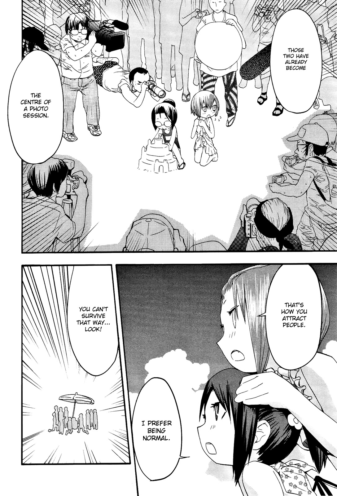 Sekai Seifuku Sekirara Jogakkan Chapter 11 page 14 - Chapter 11: Swimsuit Show