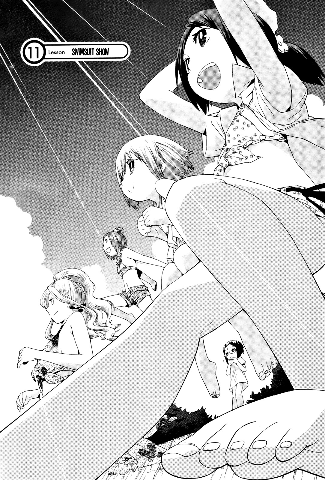 Sekai Seifuku Sekirara Jogakkan Chapter 11 page 8 - Chapter 11: Swimsuit Show