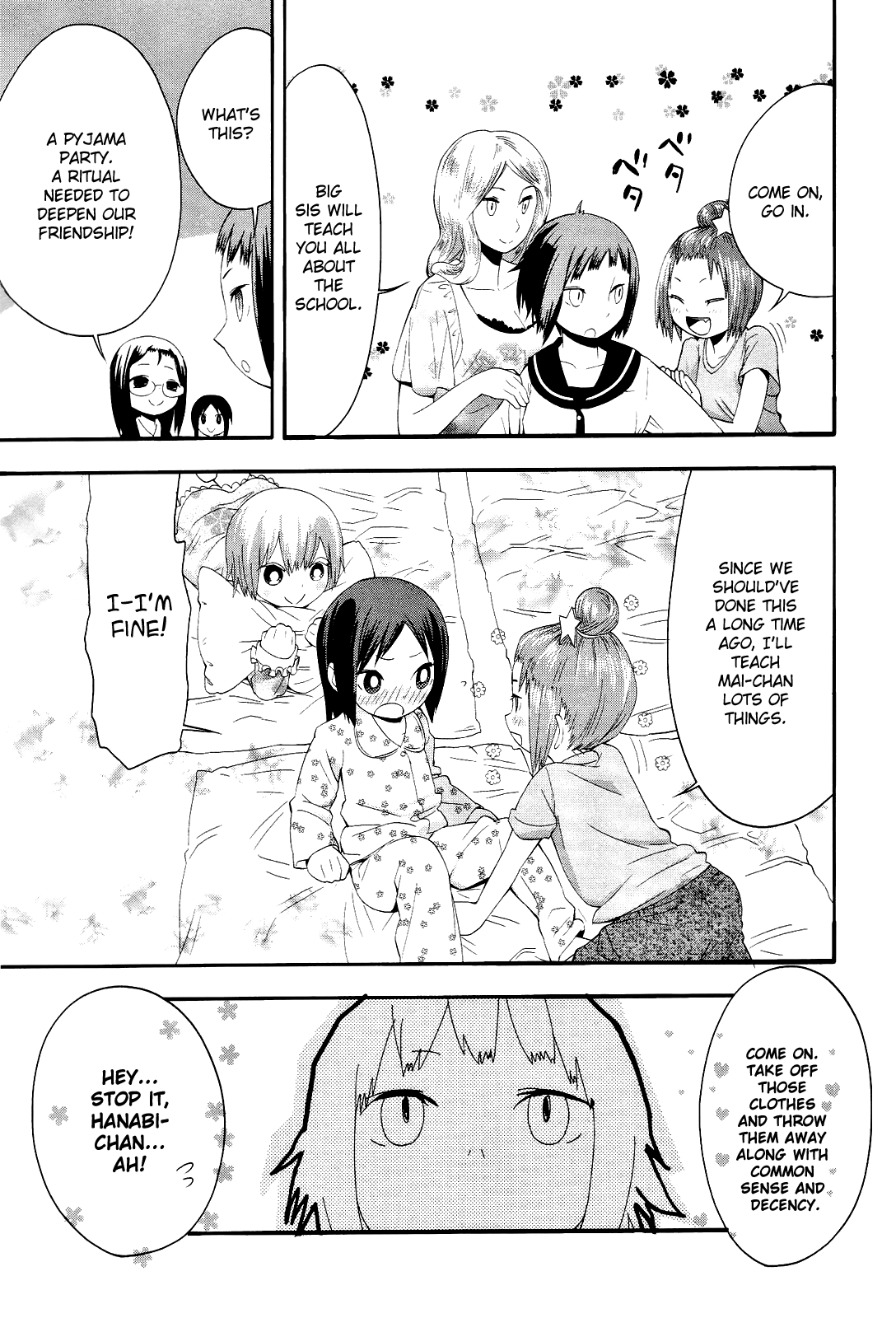 Sekai Seifuku Sekirara Jogakkan Chapter 12 page 13 - Chapter 12: White Lily Welcome