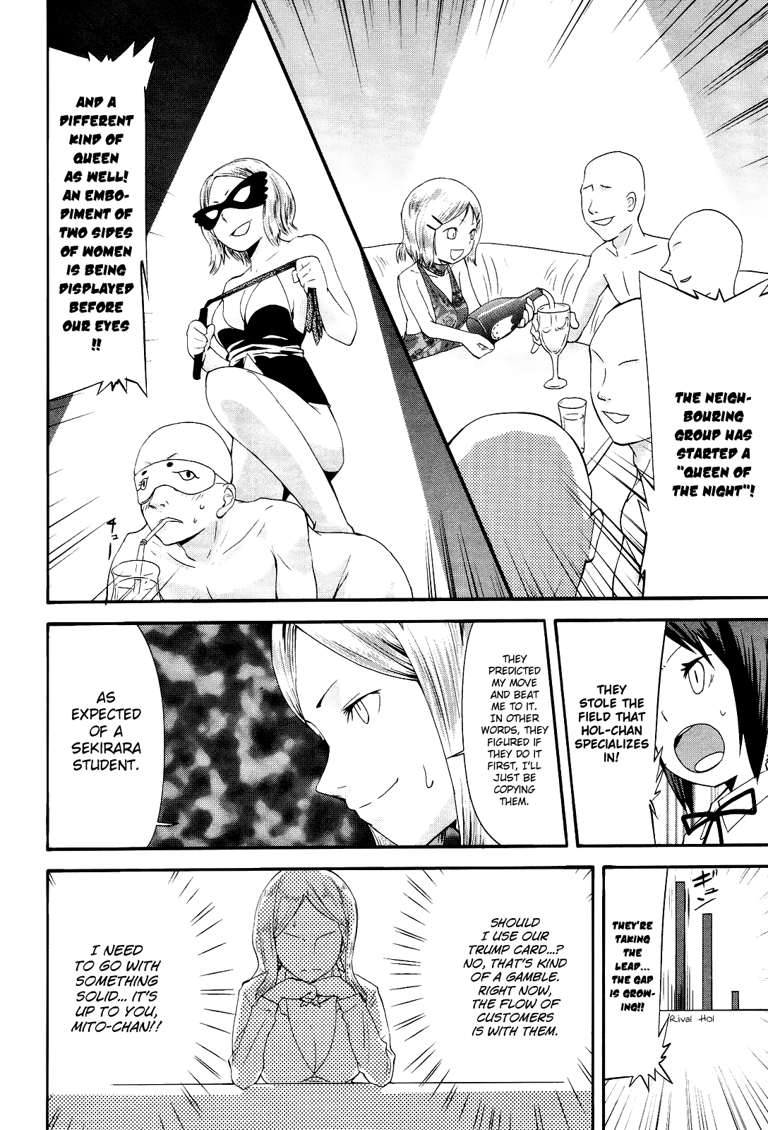 Sekai Seifuku Sekirara Jogakkan Chapter 13 page 10 - Chapter 13: Cosplay Battle