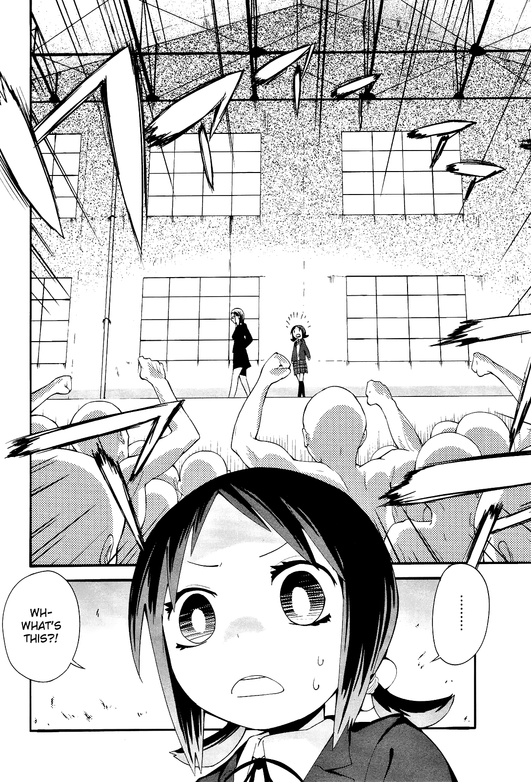 Sekai Seifuku Sekirara Jogakkan Chapter 14 page 10 - Chapter 14: Classmate Abnormality