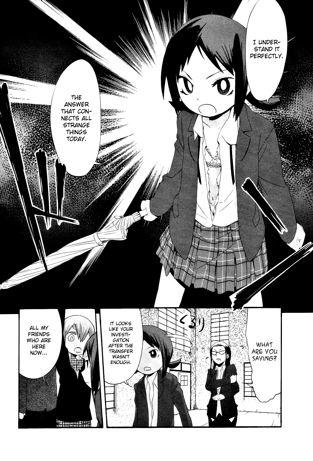 Sekai Seifuku Sekirara Jogakkan Chapter 14 page 14 - Chapter 14: Classmate Abnormality