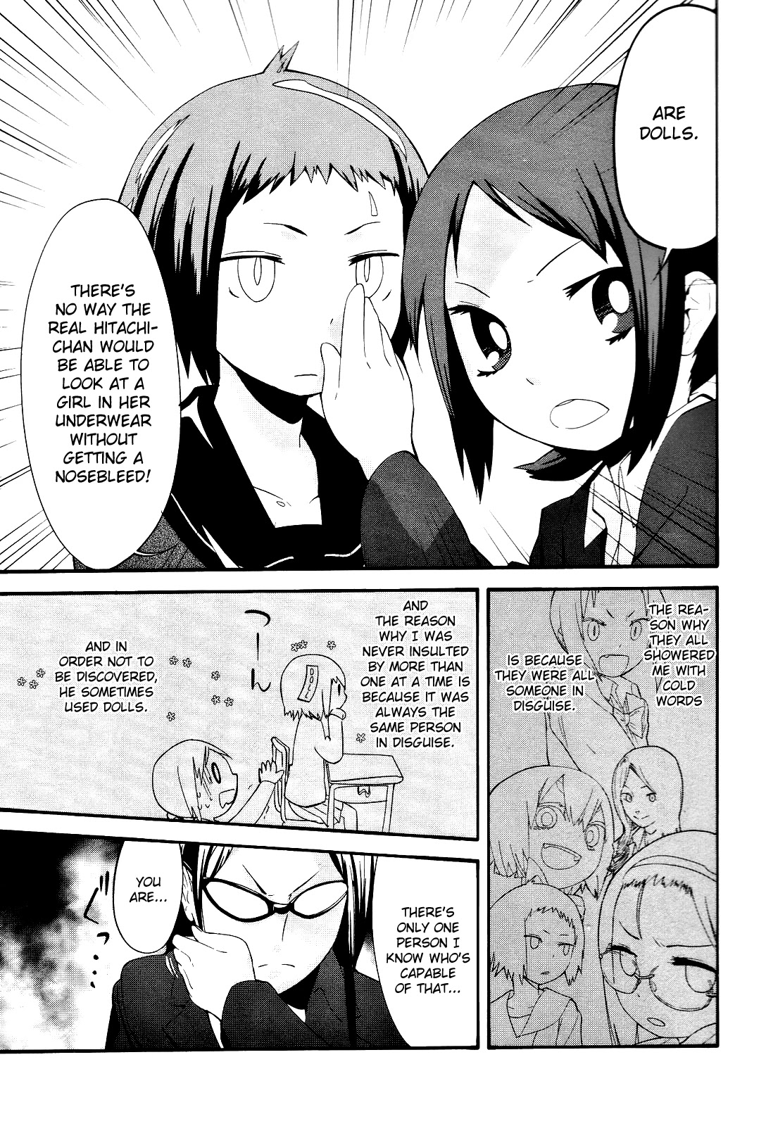 Sekai Seifuku Sekirara Jogakkan Chapter 14 page 15 - Chapter 14: Classmate Abnormality