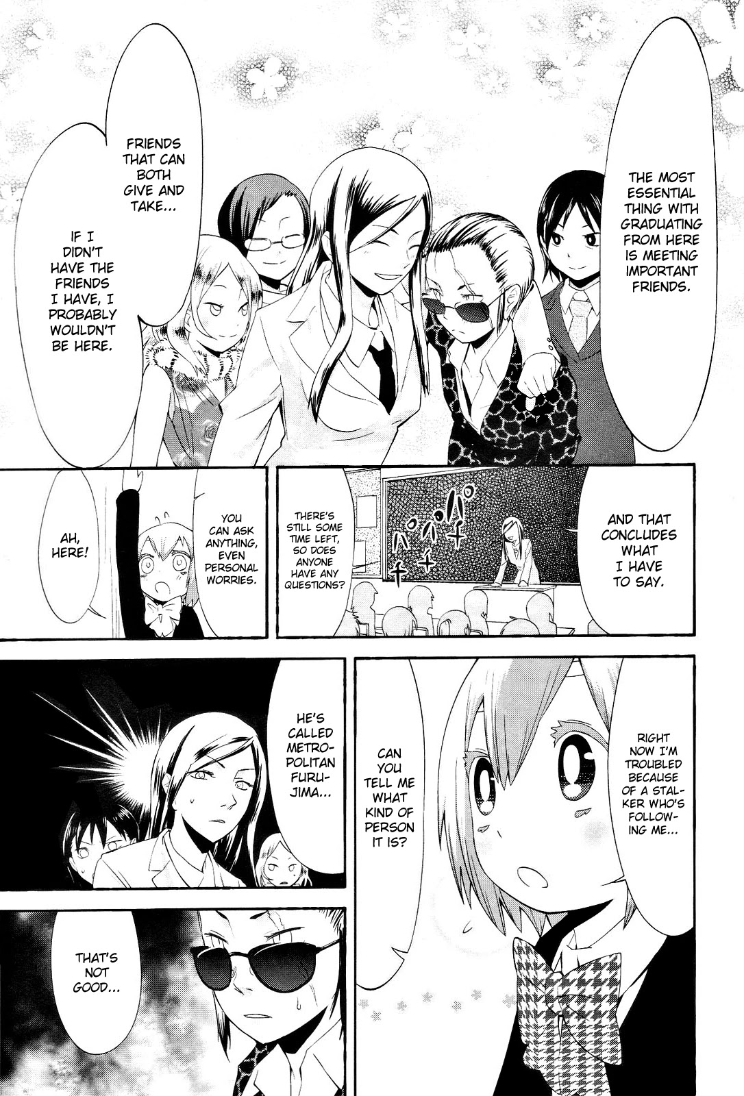 Sekai Seifuku Sekirara Jogakkan Chapter 15 page 11 - Chapter 15: Proposal