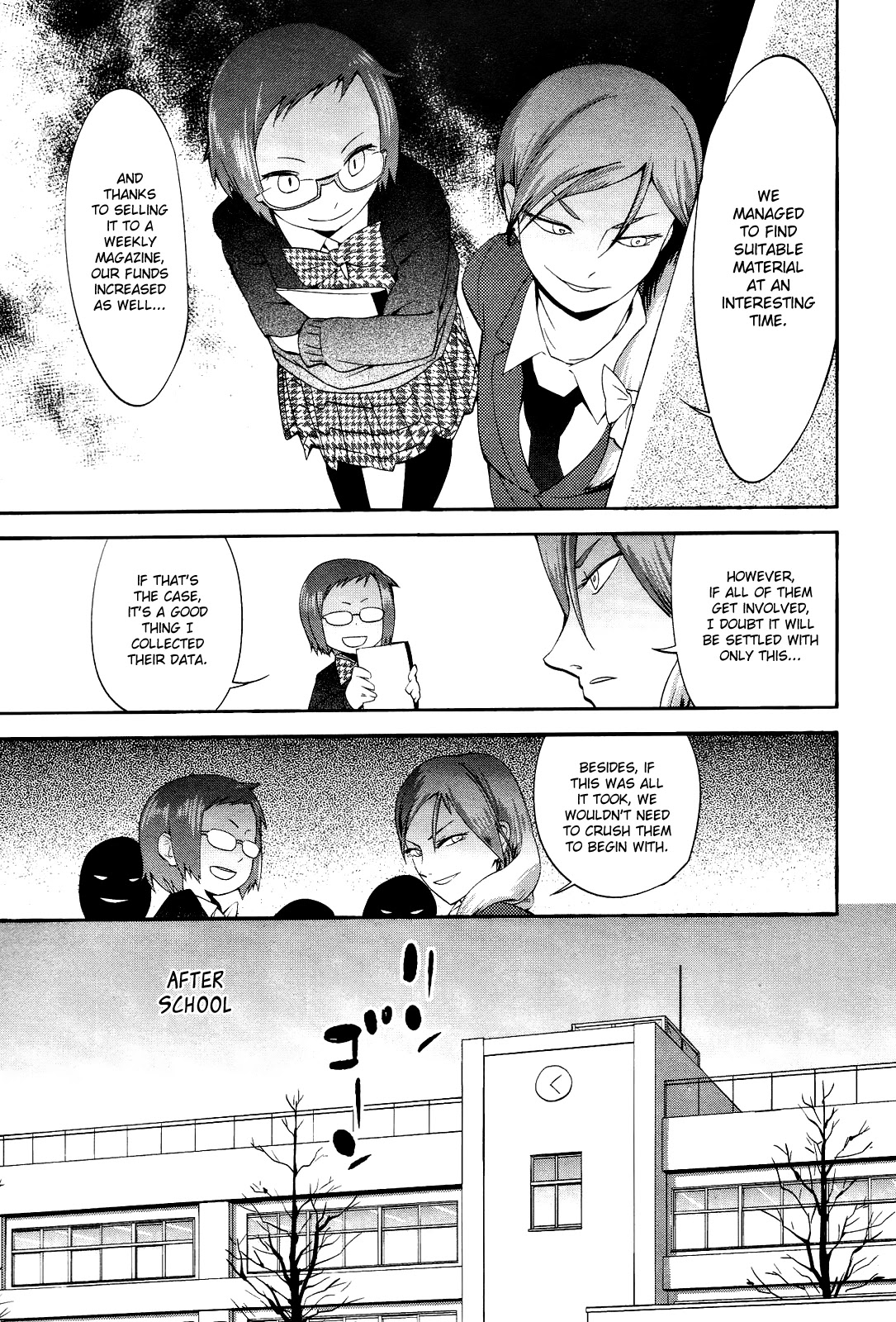 Sekai Seifuku Sekirara Jogakkan Chapter 15 page 5 - Chapter 15: Proposal