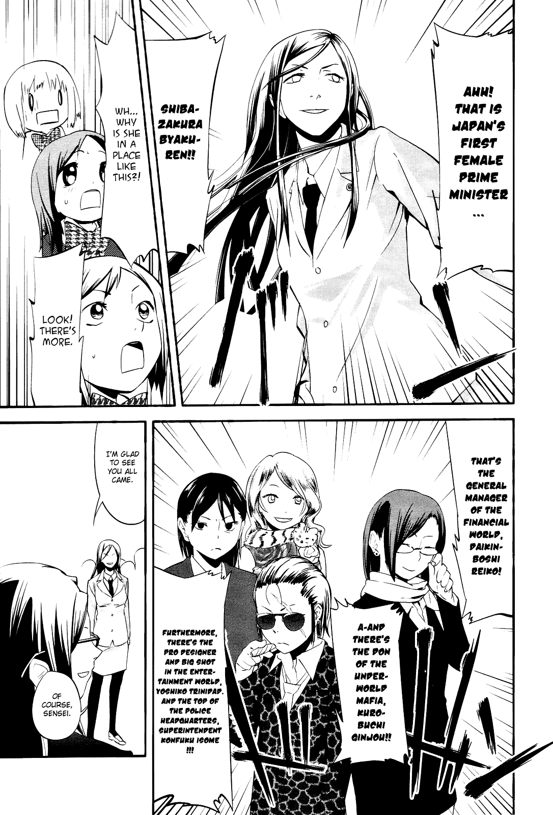 Sekai Seifuku Sekirara Jogakkan Chapter 15 page 9 - Chapter 15: Proposal