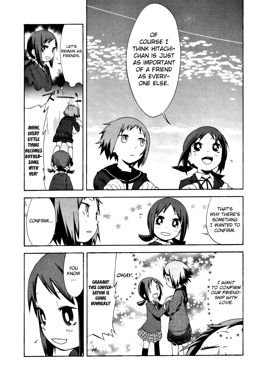 Sekai Seifuku Sekirara Jogakkan Chapter 16 page 19 - Chapter 16: Friendship Turmoil