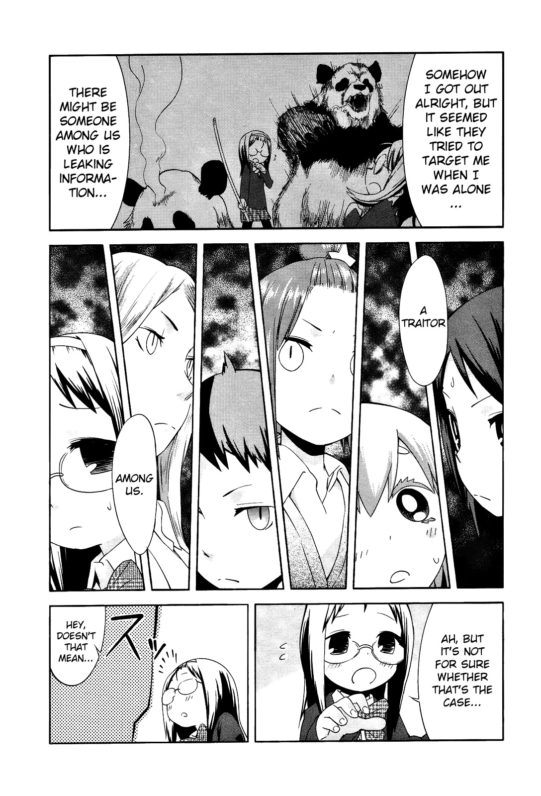 Sekai Seifuku Sekirara Jogakkan Chapter 16 page 7 - Chapter 16: Friendship Turmoil