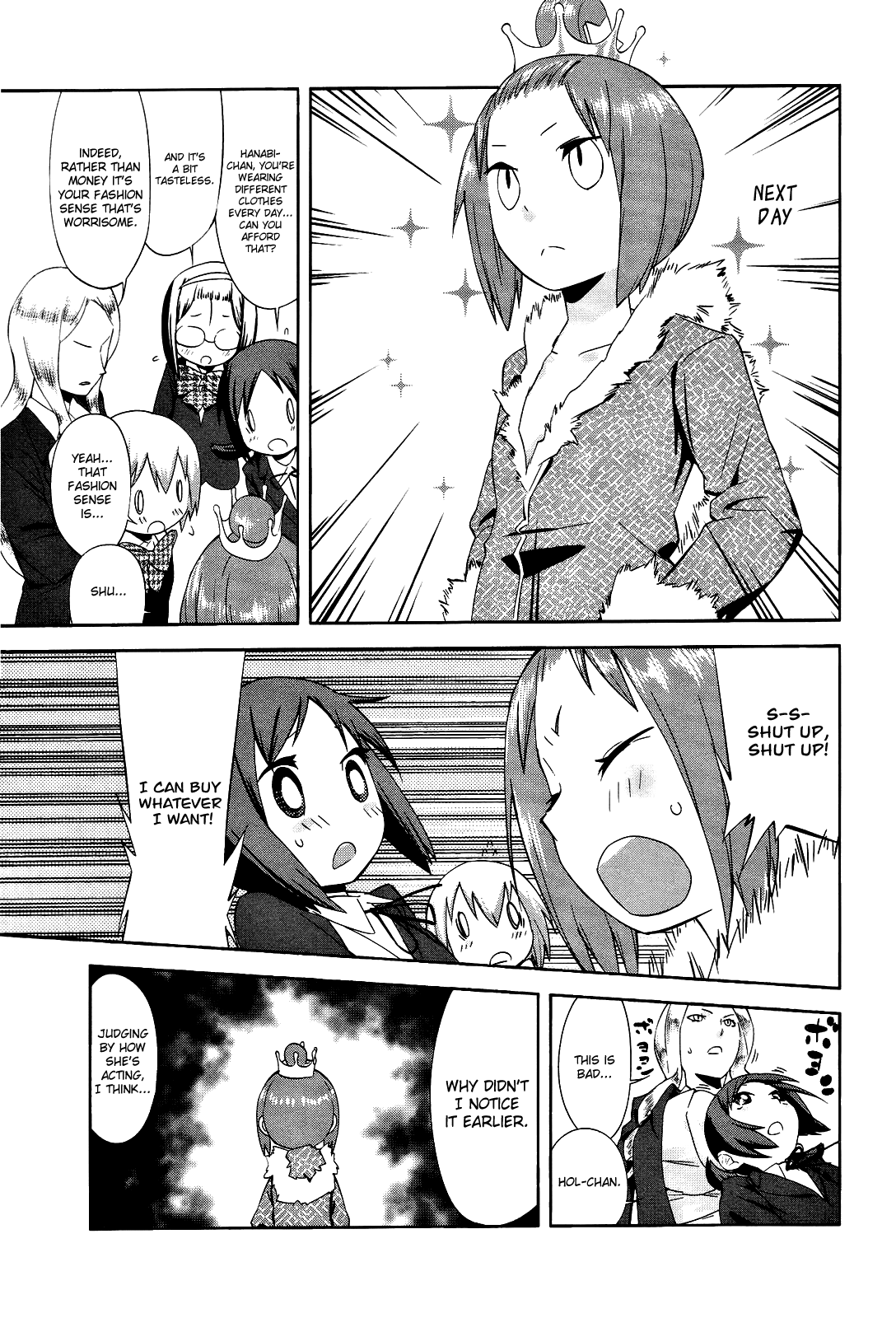 Sekai Seifuku Sekirara Jogakkan Chapter 17 page 11 - Chapter 17: Internal Strife Increase