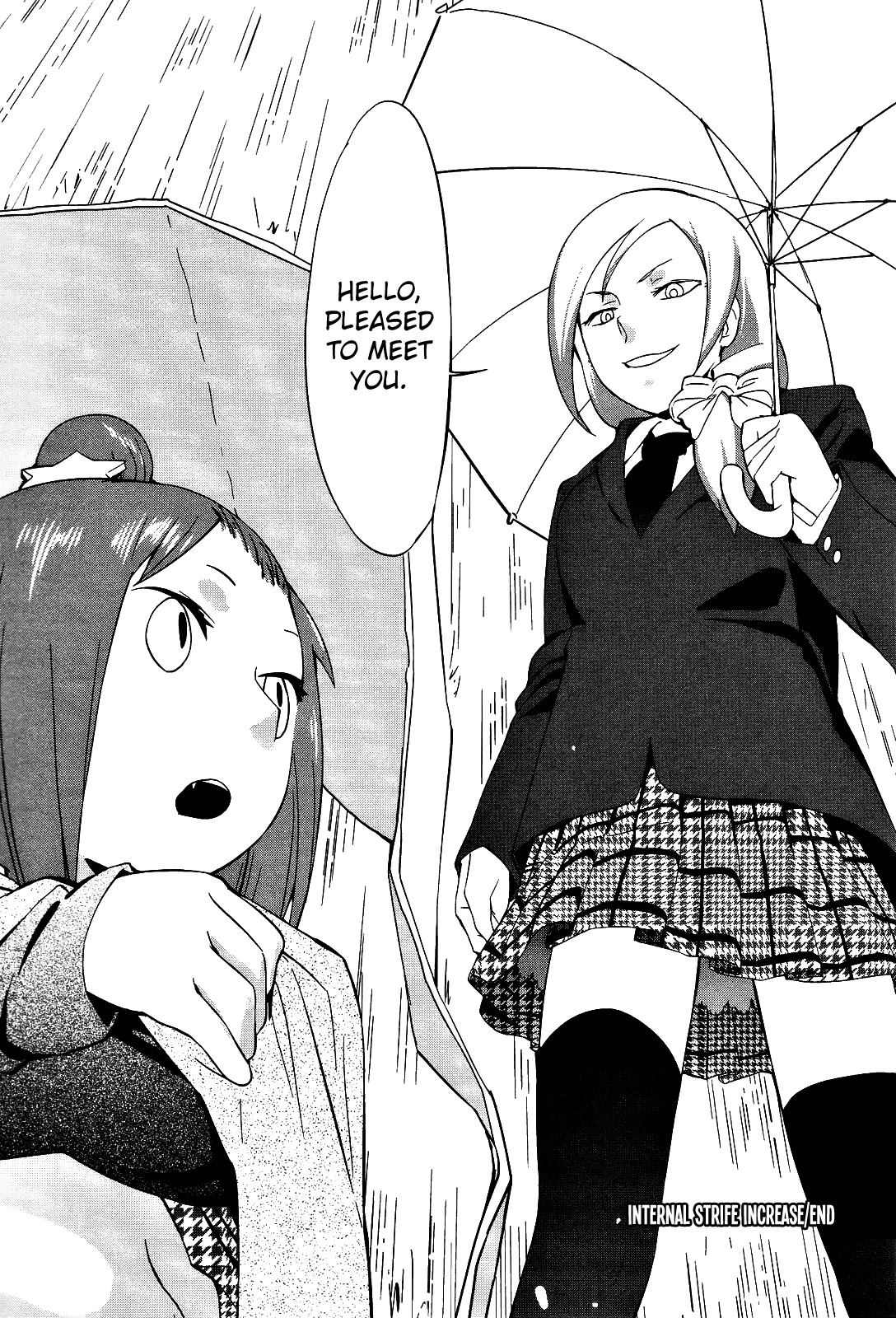 Sekai Seifuku Sekirara Jogakkan Chapter 17 page 20 - Chapter 17: Internal Strife Increase