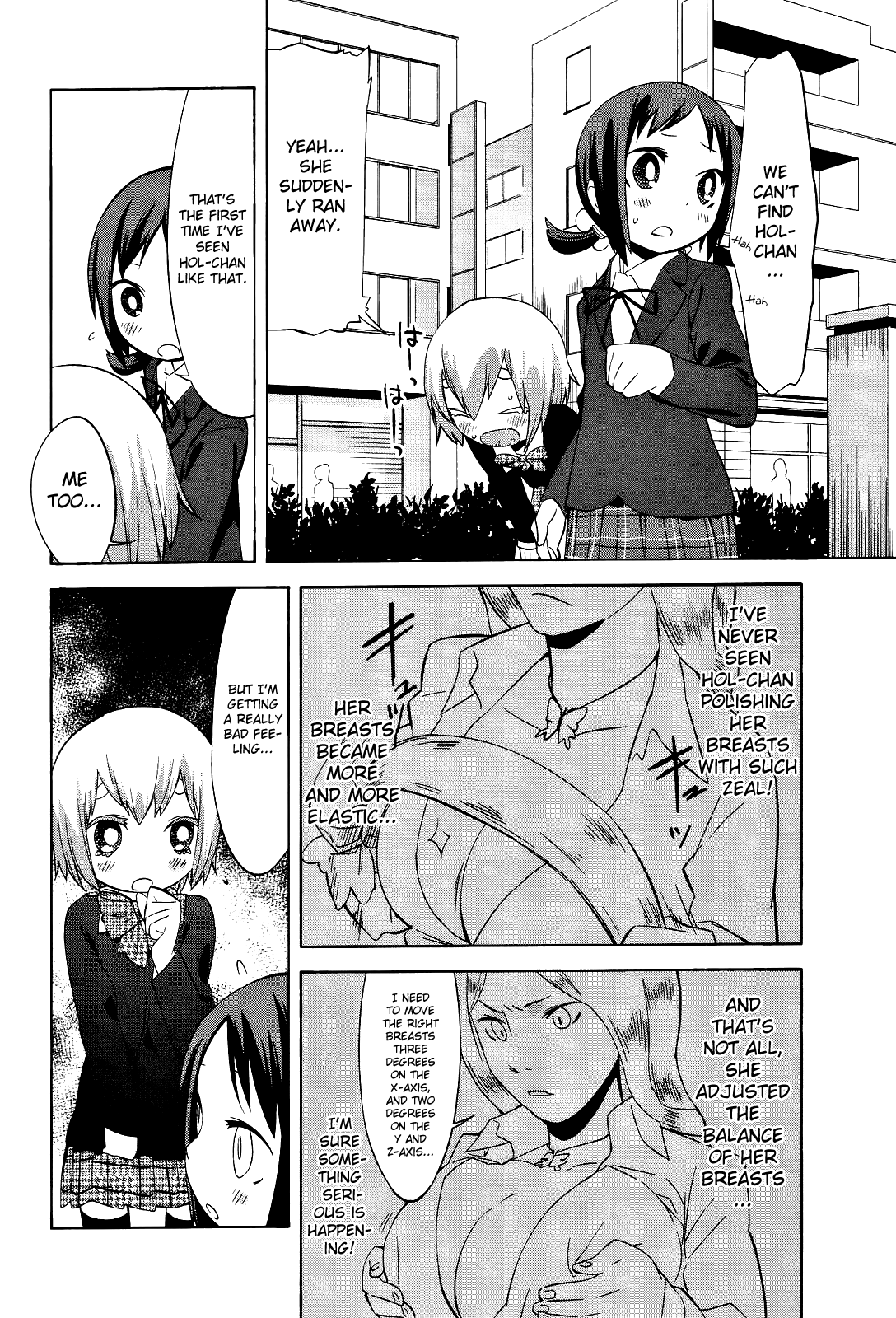 Sekai Seifuku Sekirara Jogakkan Chapter 18 page 16 - Chapter 18: Sudden Change Woman