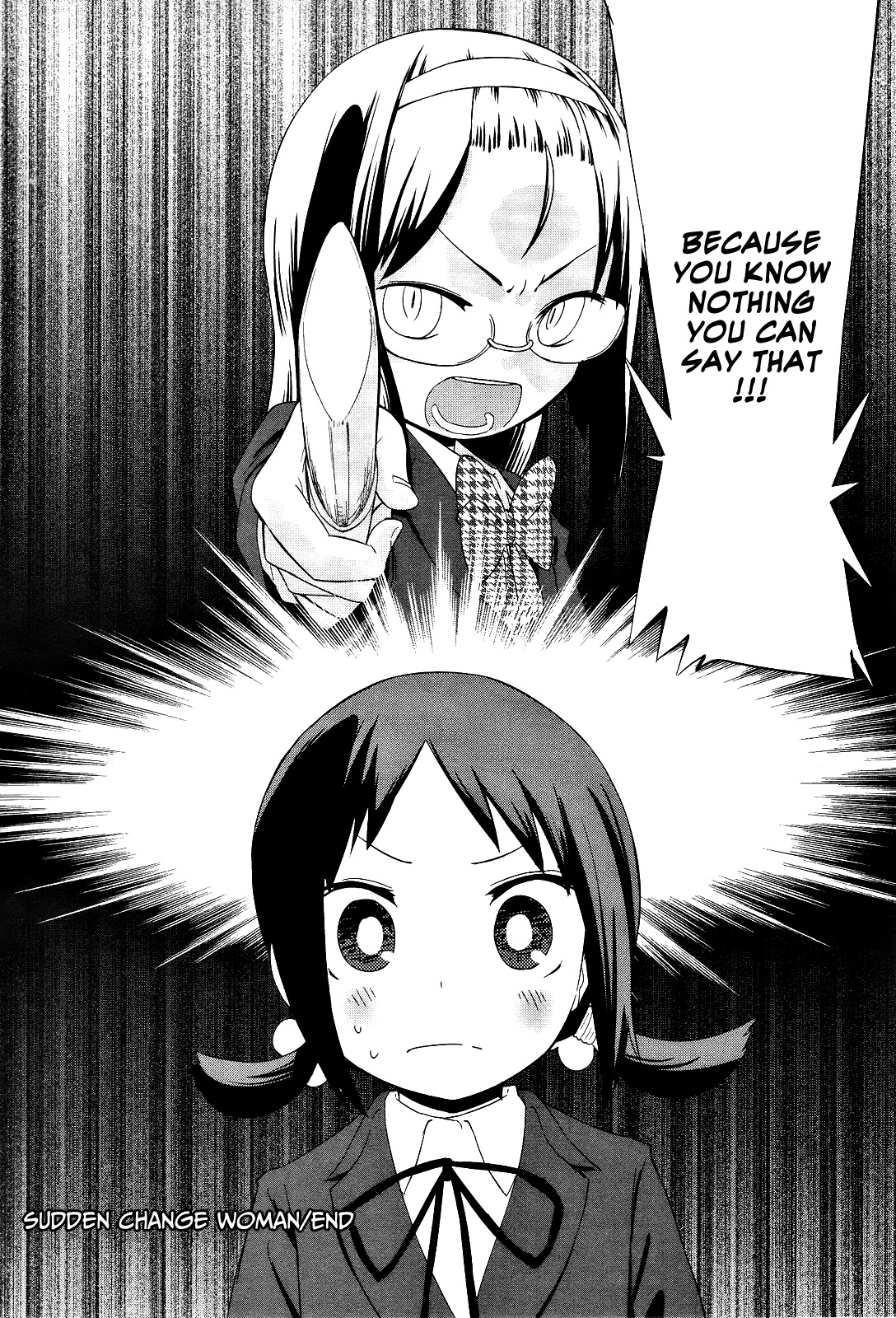 Sekai Seifuku Sekirara Jogakkan Chapter 18 page 19 - Chapter 18: Sudden Change Woman