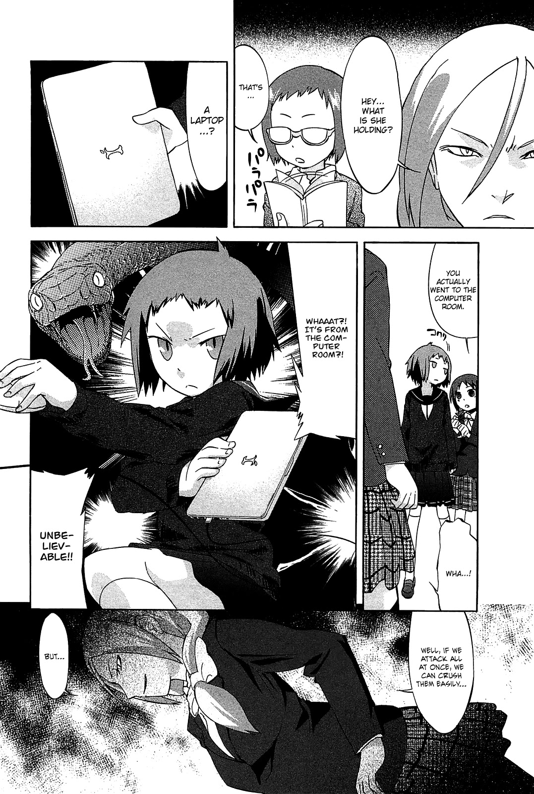 Sekai Seifuku Sekirara Jogakkan Chapter 19 page 10 - Chapter 19: True Strength Difference