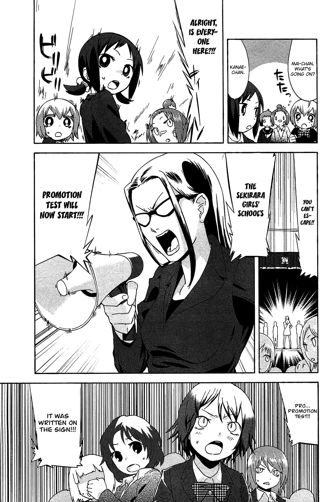 Sekai Seifuku Sekirara Jogakkan Chapter 19 page 13 - Chapter 19: True Strength Difference
