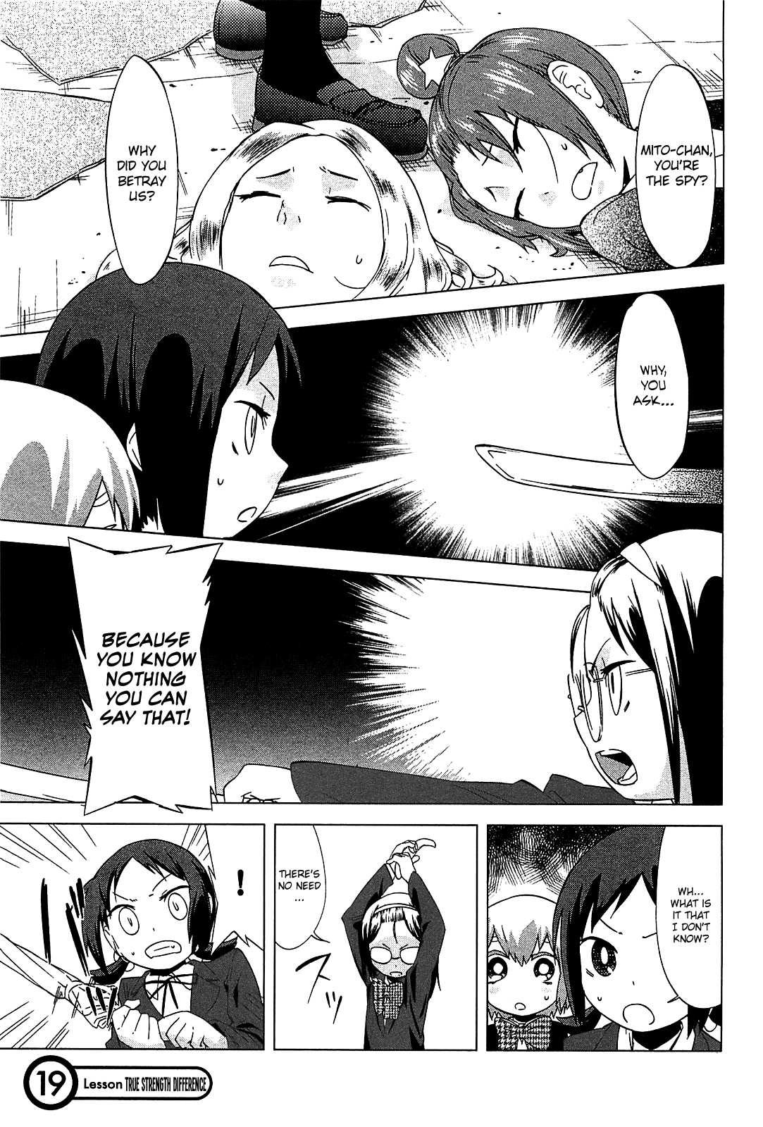 Sekai Seifuku Sekirara Jogakkan Chapter 19 page 7 - Chapter 19: True Strength Difference