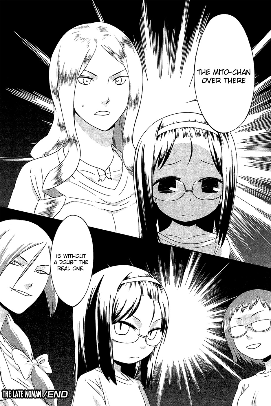 Sekai Seifuku Sekirara Jogakkan Chapter 21 page 20 - Chapter 21: The Late Woman