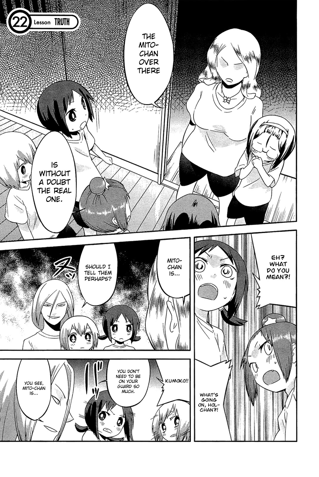 Sekai Seifuku Sekirara Jogakkan Chapter 22 page 1 - Chapter 22: Truth