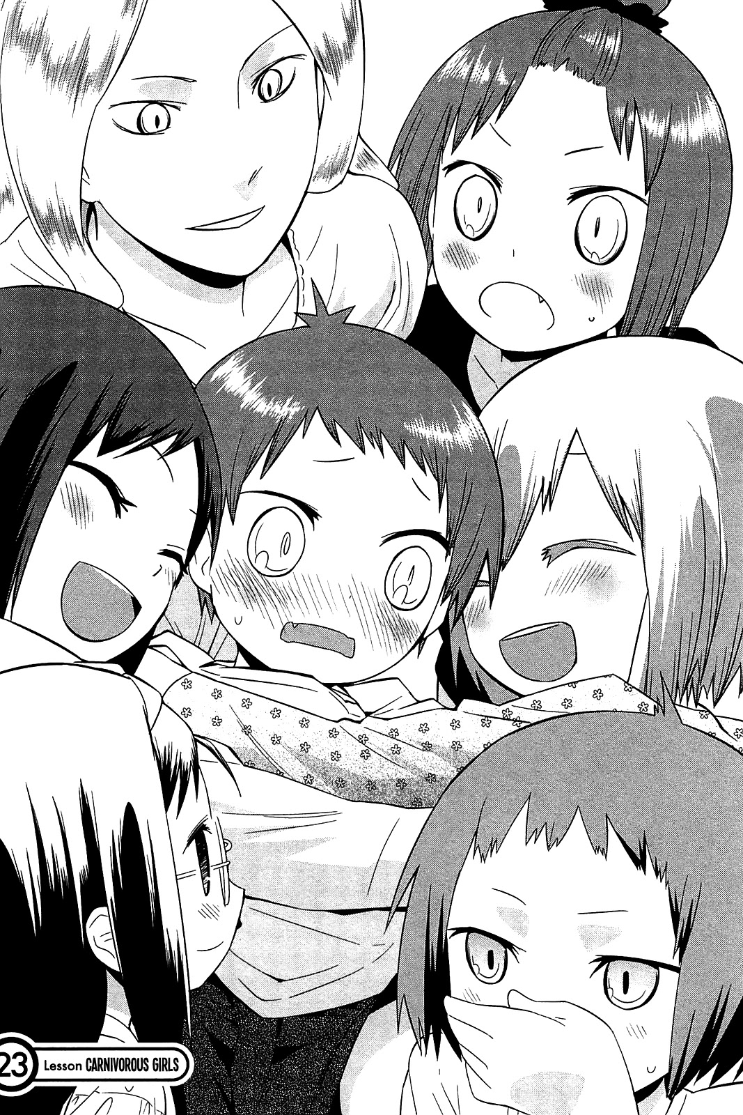 Sekai Seifuku Sekirara Jogakkan Chapter 23 page 2 - Chapter 23: Carnivorous Girls
