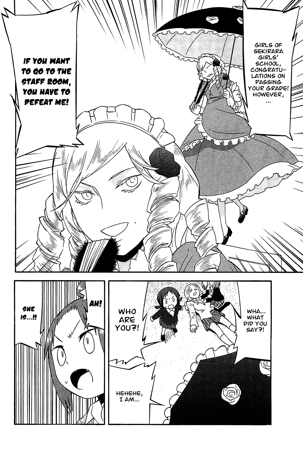 Sekai Seifuku Sekirara Jogakkan Chapter 24 page 6 - Chapter 24: Graduation [END]