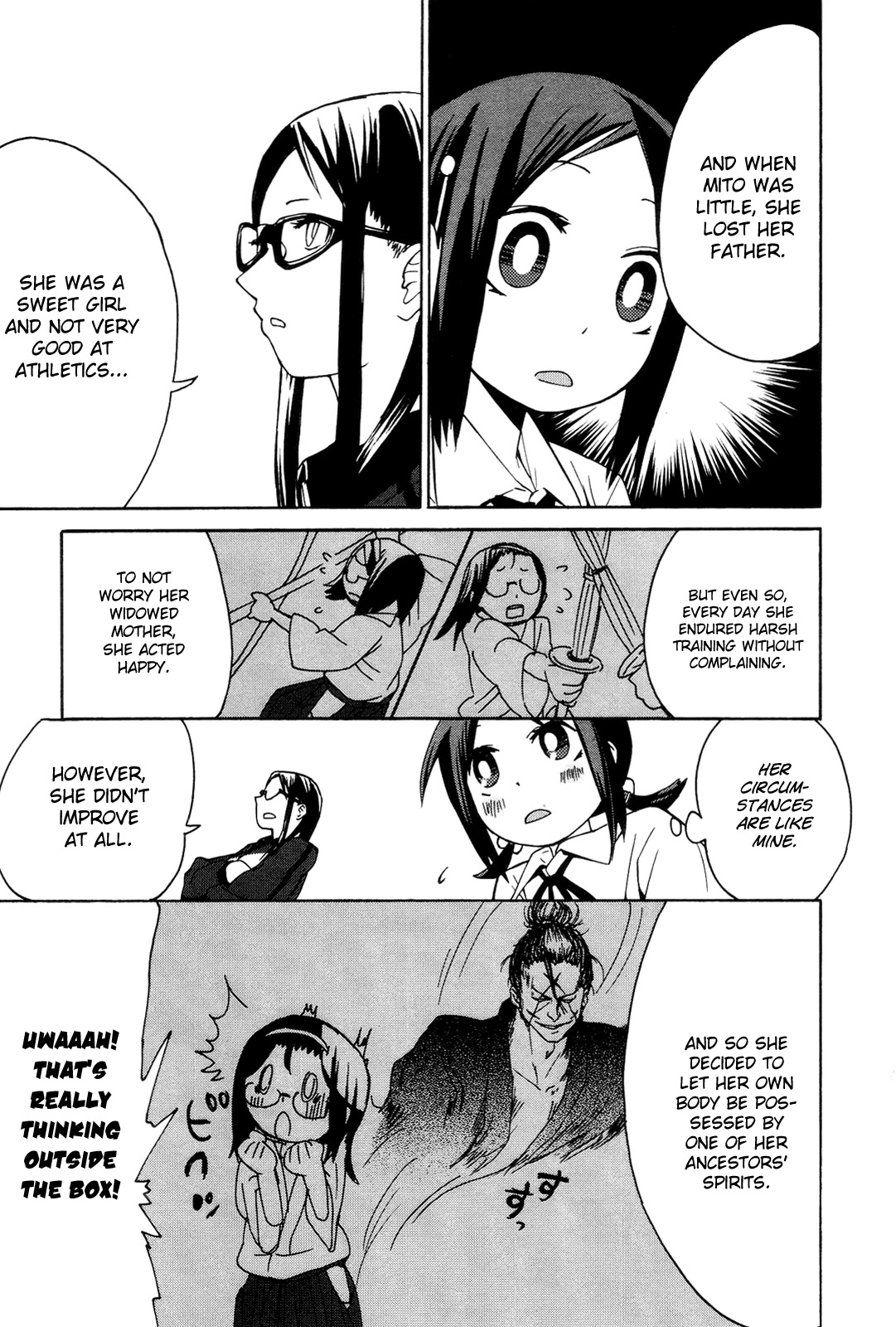 Sekai Seifuku Sekirara Jogakkan Chapter 3 page 14 - Chapter 3: Dependence