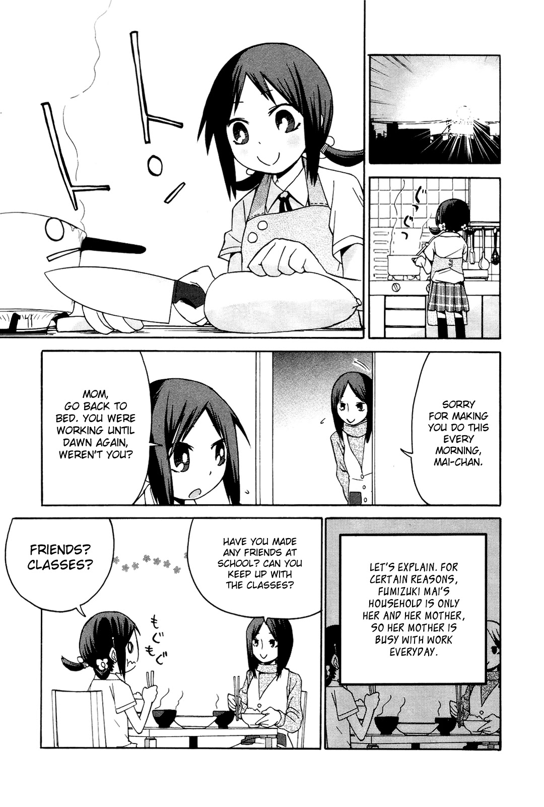 Sekai Seifuku Sekirara Jogakkan Chapter 3 page 2 - Chapter 3: Dependence