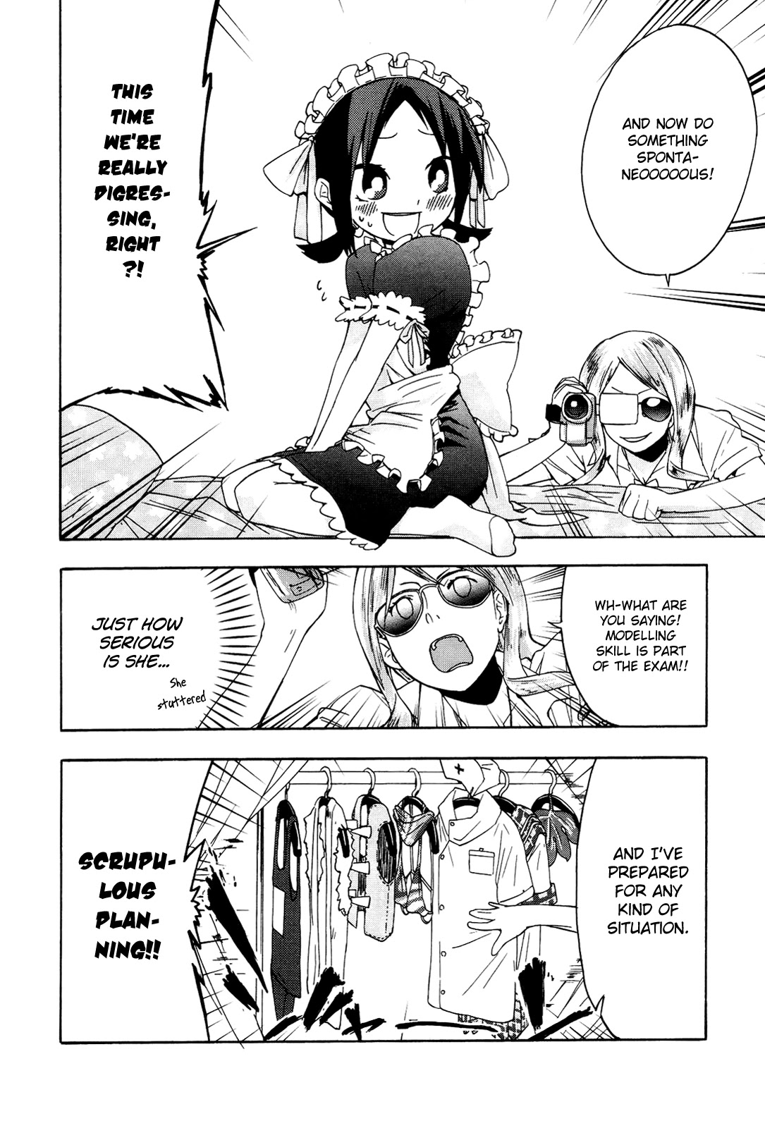 Sekai Seifuku Sekirara Jogakkan Chapter 5 page 11 - Chapter 5: Study Group
