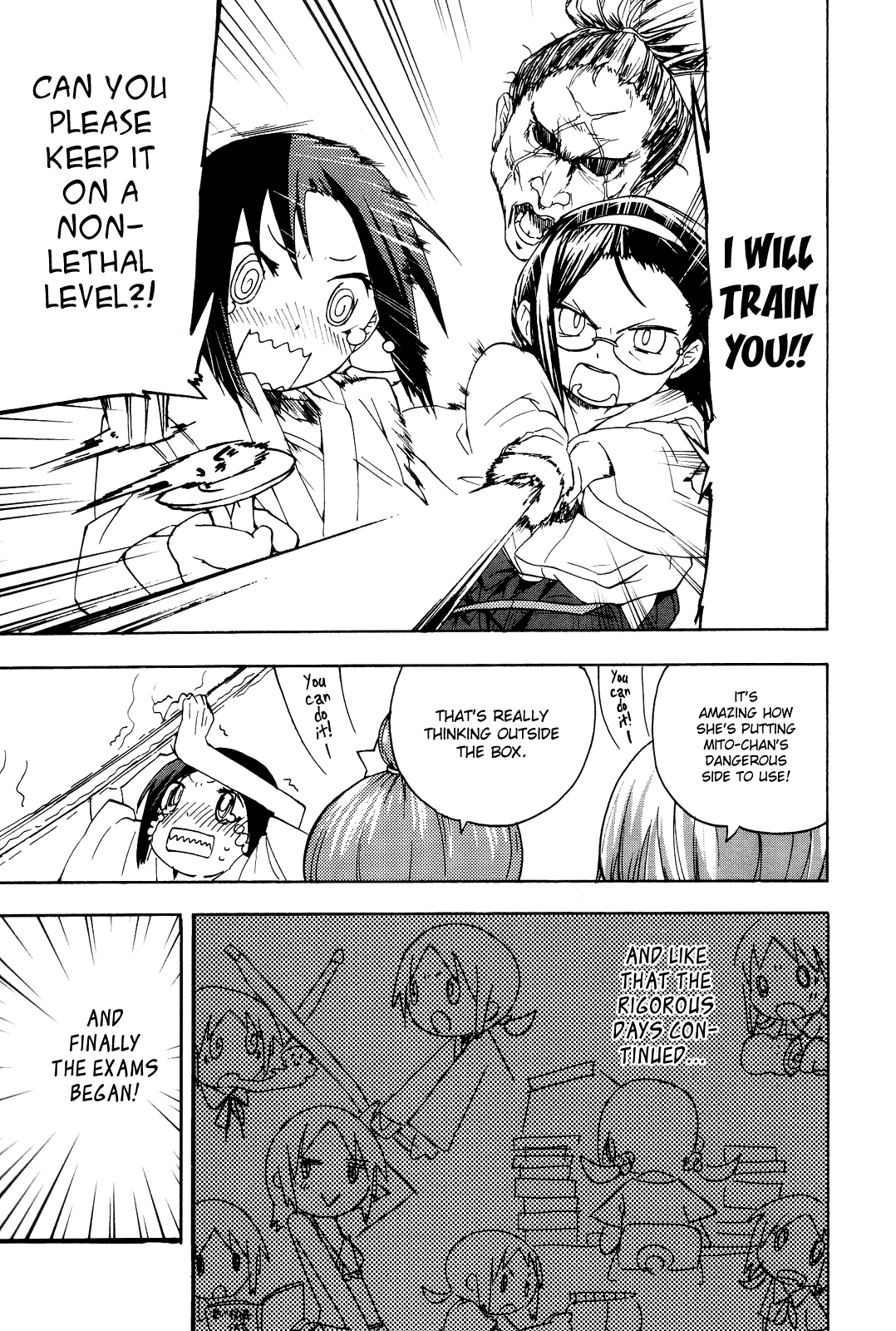Sekai Seifuku Sekirara Jogakkan Chapter 5 page 13 - Chapter 5: Study Group