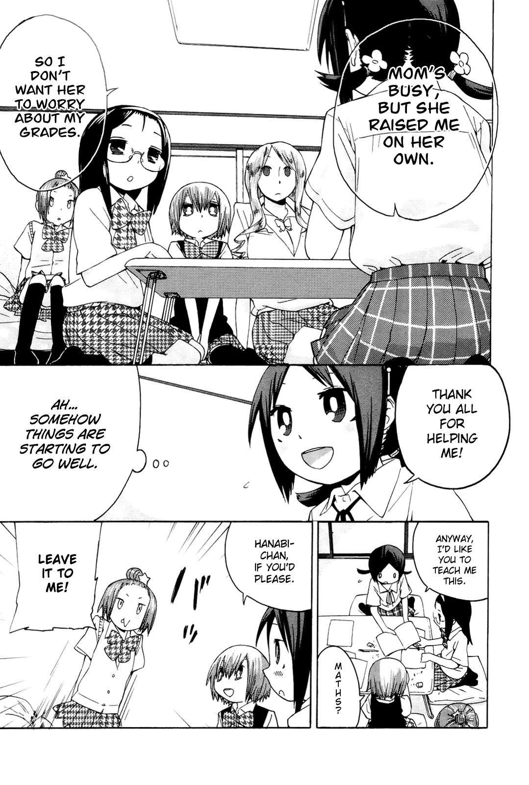 Sekai Seifuku Sekirara Jogakkan Chapter 5 page 8 - Chapter 5: Study Group