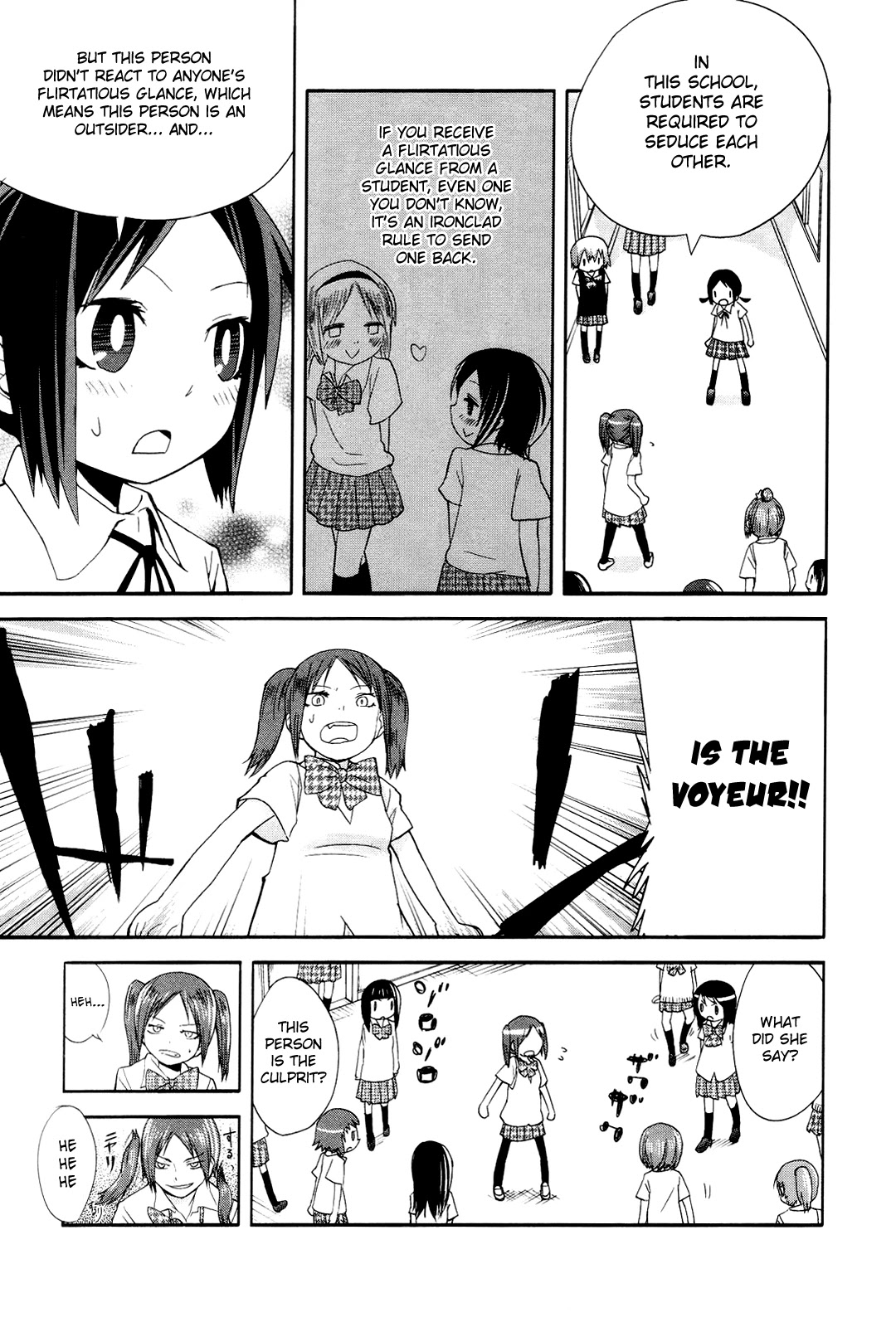 Sekai Seifuku Sekirara Jogakkan Chapter 6 page 12 - Chapter 6: Video Voyeurism