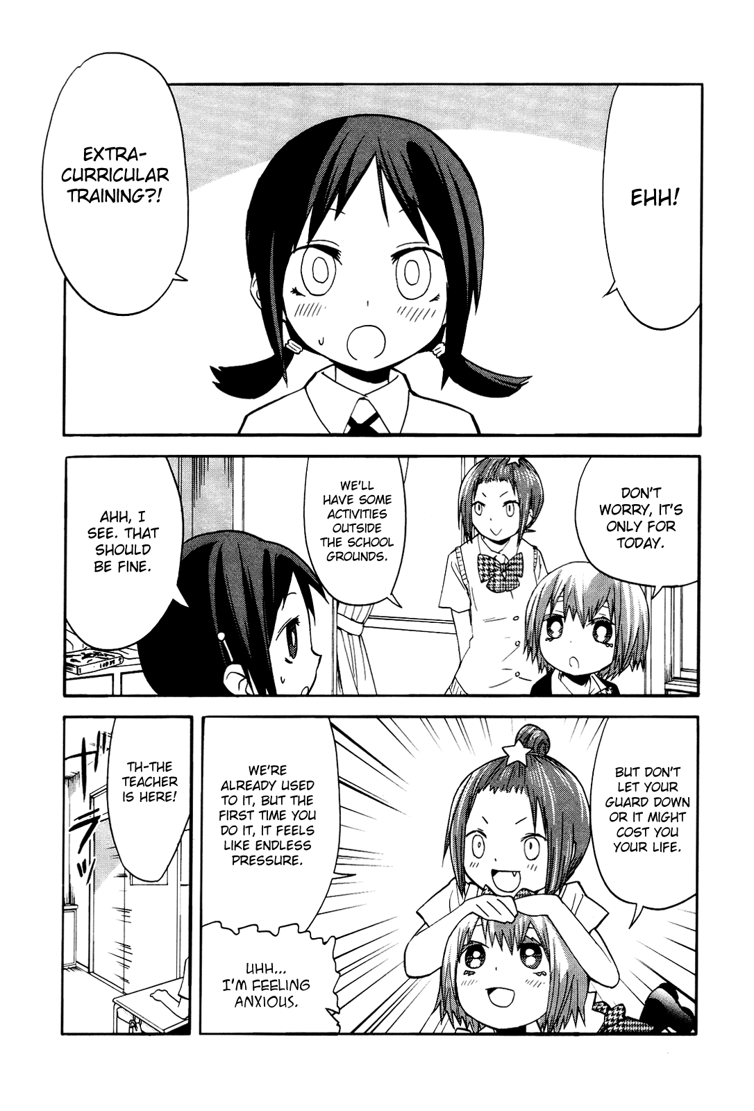 Sekai Seifuku Sekirara Jogakkan Chapter 7 page 2 - Chapter 7: Male Dog