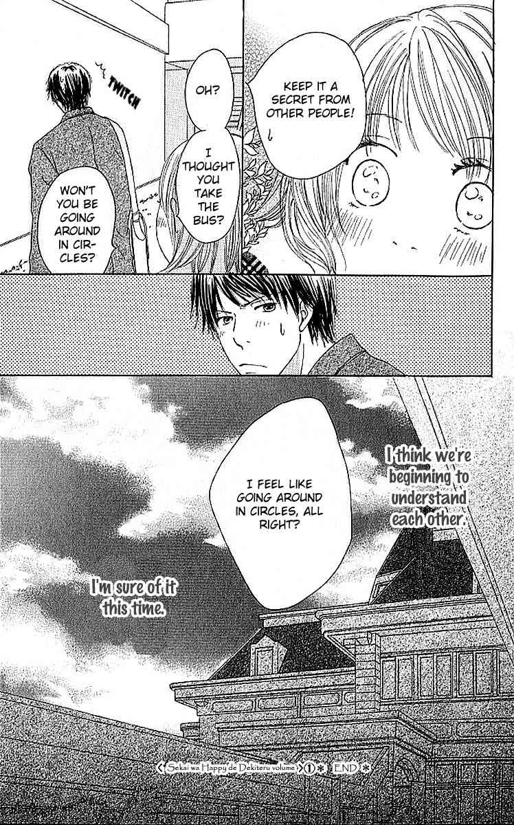 Sekai wa Happy de Dekiteiru Chapter 3 page 53 - Chapter 3: A kiss and a secret