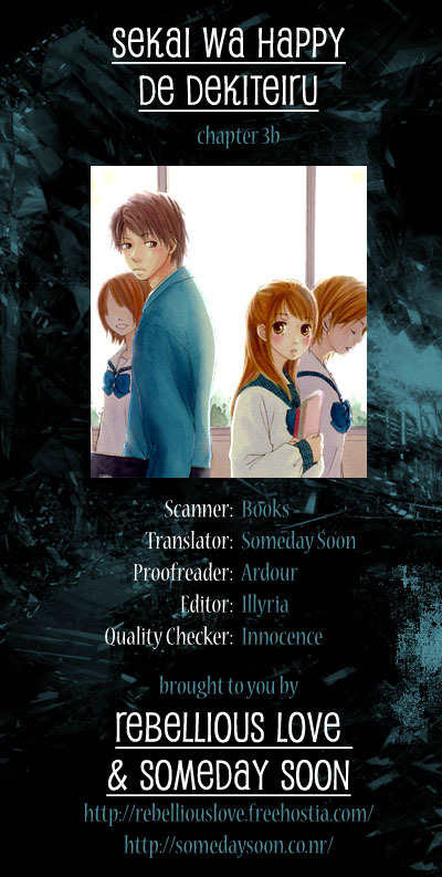 Sekai wa Happy de Dekiteiru Chapter 3 page 55 - Chapter 3: A kiss and a secret