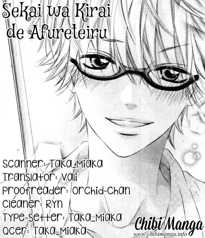 Sekai wa Kirai de Afureteru Chapter 0 page 1 - Chapter 0 : [Oneshot]