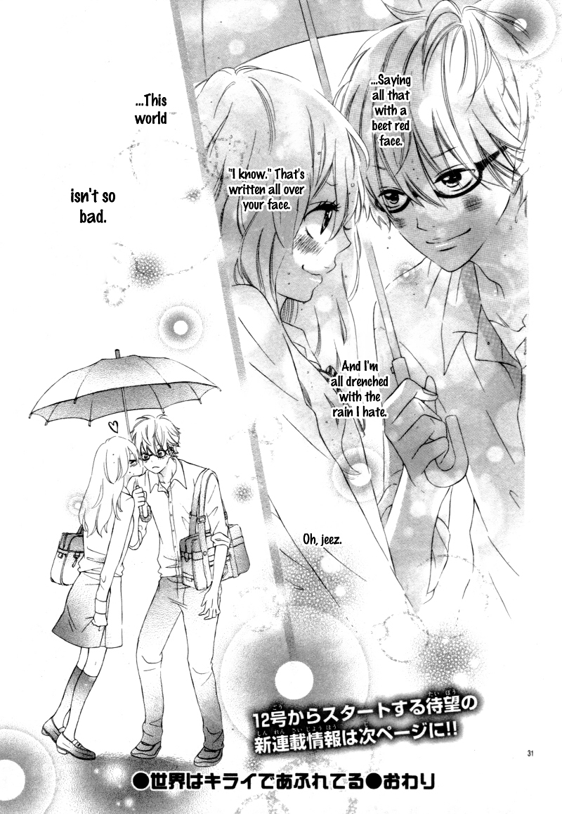 Sekai wa Kirai de Afureteru Chapter 0 page 35 - Chapter 0 : [Oneshot]