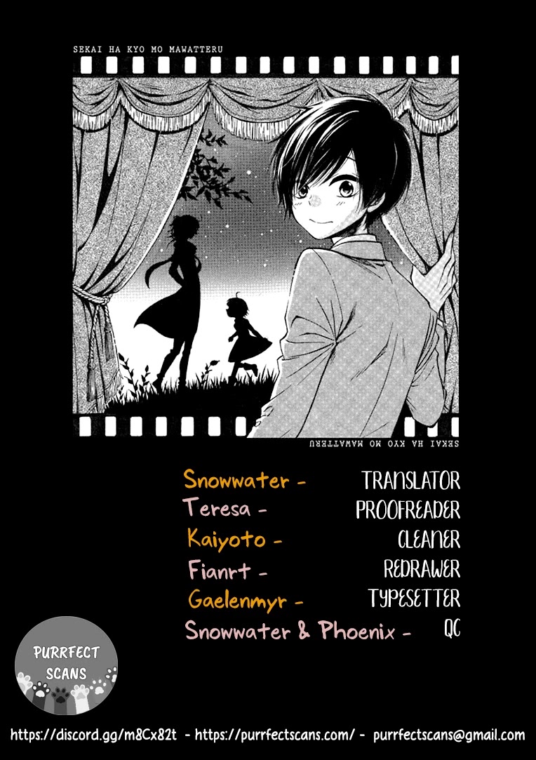 Sekai wa Kyou mo Mawatteru Chapter 2 page 1 - Chapter 2