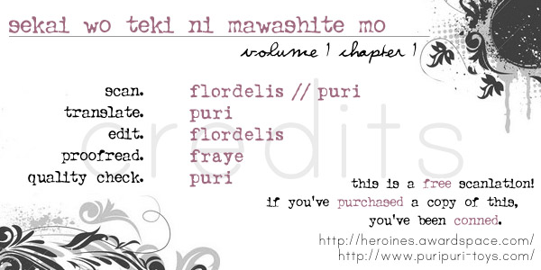 Sekai wo Teki ni Mawashite mo Chapter 1.2 page 2 - Chapter 1 v2 : scene. 1