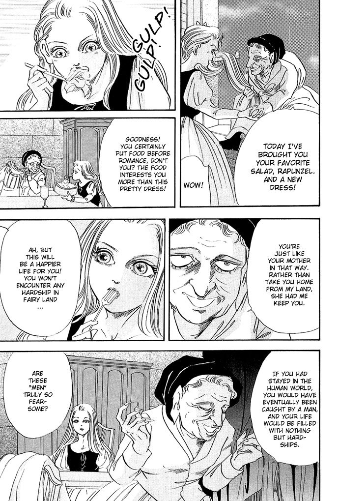 Sekaiichi Zankoku de Utsukushii Grimu Douwa Chapter 3 page 3 - Chapter 3: Rapunzel