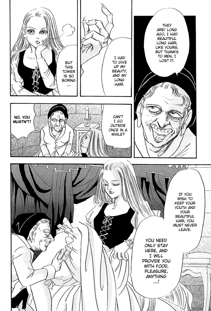 Sekaiichi Zankoku de Utsukushii Grimu Douwa Chapter 3 page 4 - Chapter 3: Rapunzel